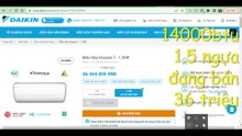 99% daikin urusara ATR63PPE1 24000btu điều hòa daikin urusara nội địa nhật bãi
