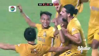 Highlights Bali United FC (1)VS Bhayangkara FC(2)