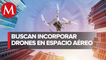 México y EU trabajan para incorporar drones en espacio aéreo