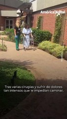 Una mujer tuvo que someterse a la amputación de sus piernas: hoy se entrena para los #paralímpicos