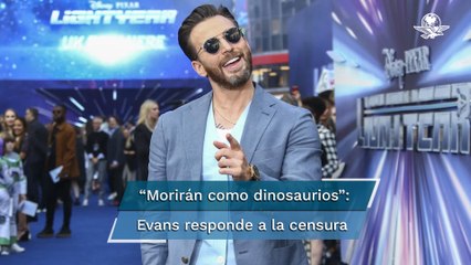 Chris Evans critica a los descontentos con la escena LGBT+ en Ligthyear