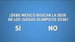 ¿Debe México buscar la sede de los Juegos Olímpicos 2036?