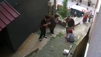 Yengesine merdivende pusu kurup kurşun yağdırdı