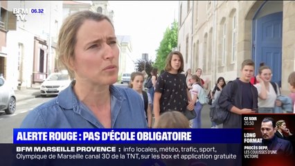 Canicule: les écoliers et collégiens des départements placés en vigilance rouge peuvent rester chez eux