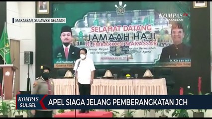 Apel Siaga Jelang Pemberangkatan Jemaah Calon Haji