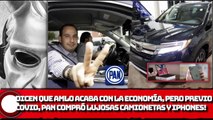 ¡Dicen que AMLO acaba con la economía, pero previo al covid, el PAN compró con dinero público camionetas de lujo, iPhones, etc.!