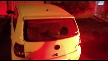 Carros são atingidos por disparos de arma de fogo no Bairro Neva