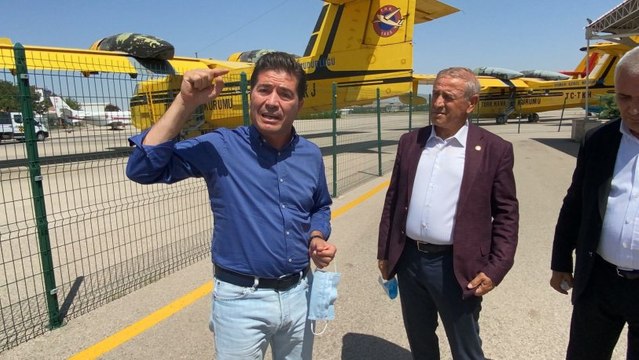 Yangın söndürme uçaklarını çürümeye terk edenler hesap verecek