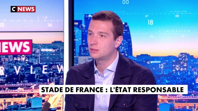 Jordan Bardella : «Le Stade de France, c’est l’illustre exemple que la sécurité et l’immigration sont devenues hors de contrôle en France»