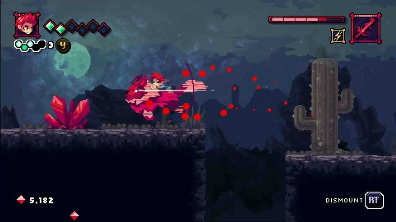 Flynn: Son of Crimson - Gameplay aus dem Pixelart-Plattformer