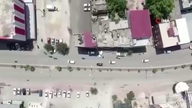 'Cono Mahallesi'ne uyuşturucu operasyonu