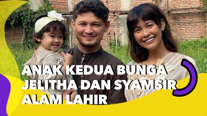 Anak Kedua Bunga Jelitha dan Syamsir Alam Lahir, Wajahnya Cakep Plek Ketiplek Kakaknya!