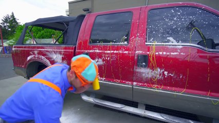 Auto Lavado de Blippi | Aprende con blippi | Videos educativos para niños