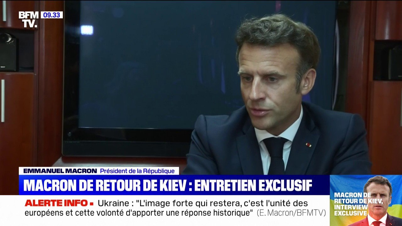 Emmanuel Macron: "L'image forte qui restera, c'est l'unité des Européens et cette volonté d'apporter une réponse historique"