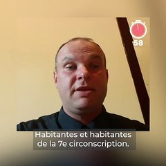 "1 minute pour convaincre" avec Perceval Gaillard, 7e circonscription