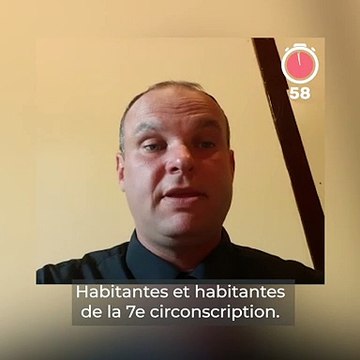 1 minute pour convaincre avec Perceval Gaillard, 7e circonscription