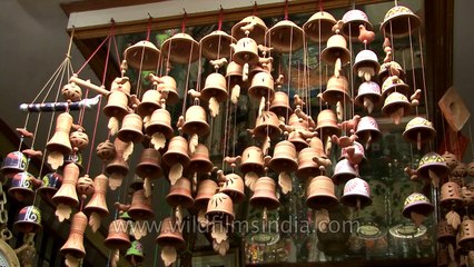 Terracotta Wind Chimes from Mussoorie