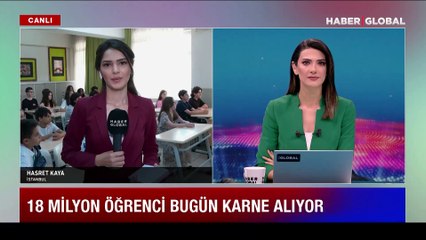 18 milyon öğrencinin karne heyecanı!