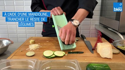 Tian de légumes de saison, pesto de roquette