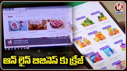 Public Show Interest To Buy In Online, Huge Demand For E-Commerce _ V6 News