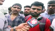 Student Fires On TS Govt Over Job Recruitment _ Secunderabad Station Updates _ V6 News