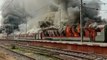 Tensions over Agnipath scheme reaches Secunderabad, protesters set train ablaze, pelt stones