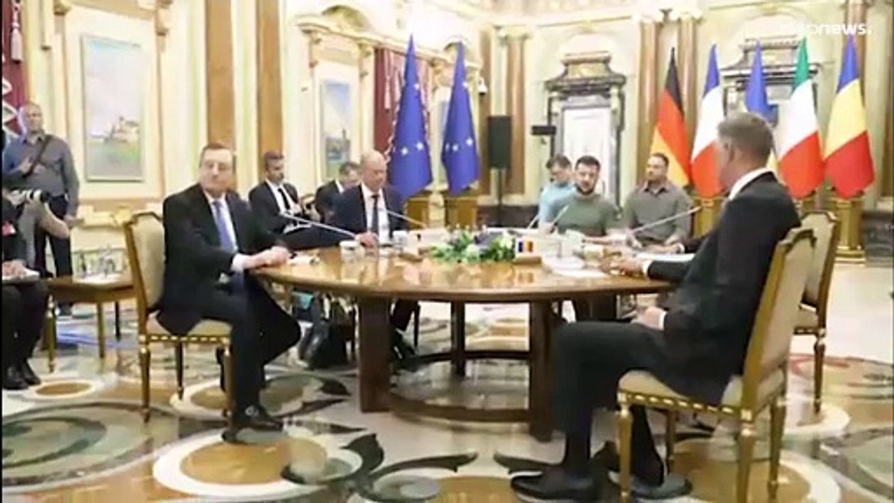 Scholz macht sich für eine EU-Zukunft der Ukraine stark