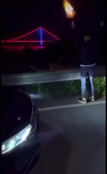 Beykoz'da silahlı maganda iki tabanca ile art arda havaya ateş açtı