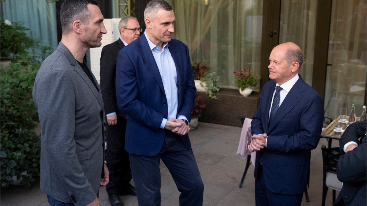 Klitschko mit dringender Bitte an Scholz: "Wir verteidigen nicht nur unser Land, sondern jeden in Europa"