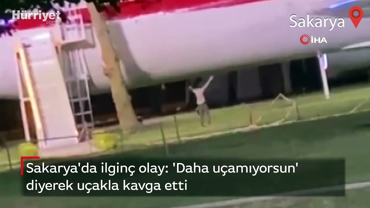 Sakarya'da ilginç olay: 'Daha uçamıyorsun' diye...