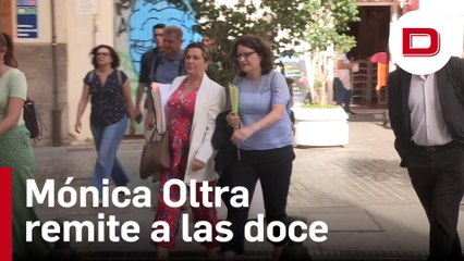 Mónica Oltra remite a las doce para hablar de su situación tras ser imputada