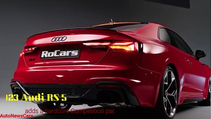 2023 Audi RS 5 adds a hardcore Competition
