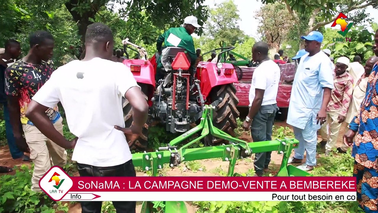 LA CAMPAGNE DE DÉMONSTRATION ET DE VENTE À BEMBEREKE