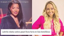 Ludmilla critica Bruna Karla por comentários homofóbicos e rebate cantora gospel. Veja!