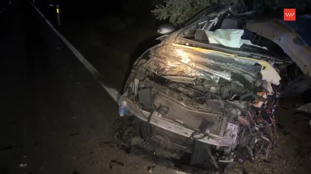 Dos fallecidos esta noche en Madrid en dos accidentes de tráfico