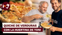 Cocinamos una QUICHE de VERDURAS con la HUERTINA de TONI