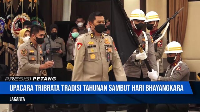 Persiapan Upacara Pemulihan Nilai Luhur Tribata Tingkat Mabes Polri