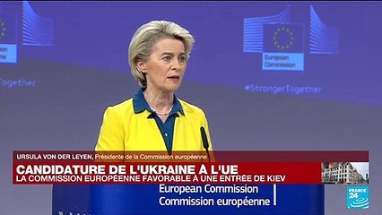 Bruxelles "recommande" d’accorder à l’Ukraine et à la Moldavie le statut de candidat à l’UE