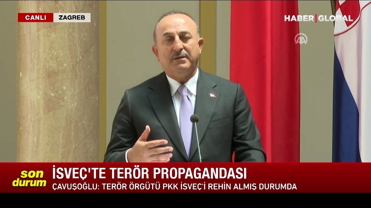 İsveç ve Finlandiya'nın NATO sürecine ilişkin Bakan Çavuşoğlu'ndan yeni açıklama: PKK, İsveç'i adeta rehin almış durumda