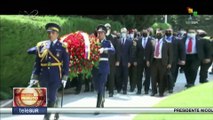 Azerbaiyán: Pdte. Nicolás Maduro rinde honores al líder Heydar Aliyev
