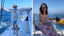 Neena Gupta 63 Age में Hot Look Viral, Greece में Solo Trip Enjoy Full Vidro| *Entertainment