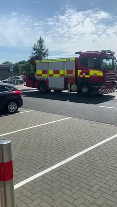 Rushden Lakes lake rescue