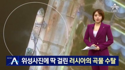위성사진에 딱 걸린 러시아의 우크라이나산 곡물 수탈