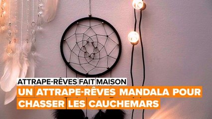 Un attrape-rêves mandala pour vous protéger la nuit