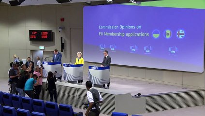 ‘Status’ de candidato à UE para a Ucrânia recomendado