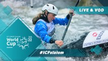 2022 ICF Canoe-Kayak Slalom World Cup Krakow Poland / Canoe Heats