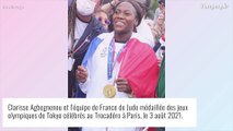 Clarisse Agbégnénou a accouché ! La championne olympique dévoile le beau prénom