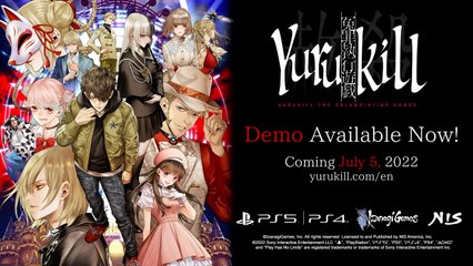 Yurukill The Calumniation Games - Demo Trailer PS