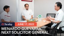 Incoming solicitor general Guevarra: From Aquino to Duterte and now Marcos