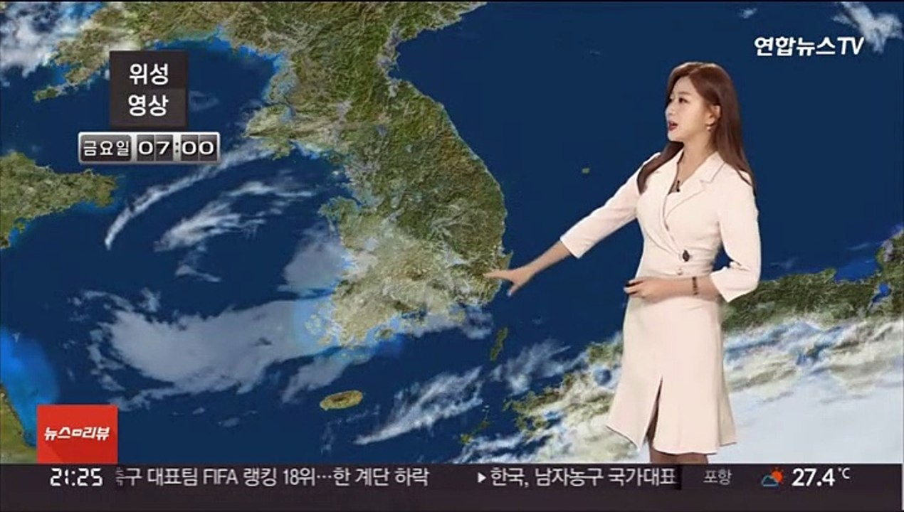 [날씨] 주말 중부 소나기…30도 안팎 무더위 이어져